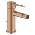 GROHE ESSENCE bateria bidetowa stojąca z korkiem brushed warm sunset 