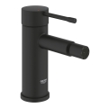 GROHE ESSENCE bateria bidetowa stojąca z korkiem phantom black 