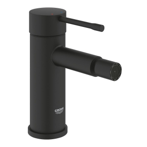 GROHE ESSENCE bateria bidetowa stojąca z korkiem phantom black 