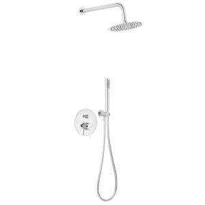 FERRO CIRICULUS zestaw prysznicowy podtynkowy z baterią i deszczownicą chrom