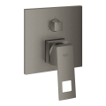 GROHE EUROCUBE bateria wannowo- prysznicowa podtynkowa hard graphite 
