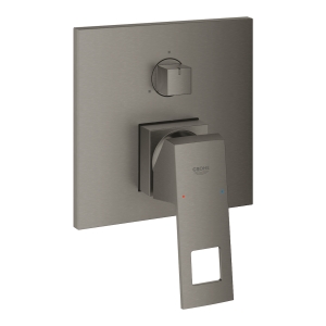 GROHE EUROCUBE bateria wannowo- prysznicowa podtynkowa brushed hard graphite 