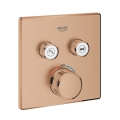 GROHE GROHTHERM SMARTCONTROL bateria wannowo- prysznciowa podtynkowa z termostatem brushed warm sunset