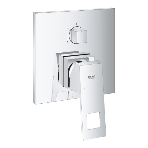 GROHE EUROCUBE bateria wannowo- prysznicowa podtynkowa chrom 