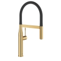 GROHE ESSENCE bateria kuchenna stojąca z wyciąganą wylewką cool sunrise 