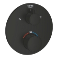 GROHE GROHTHERM bateria prysznicowa podtynkowa z termostatem matte black