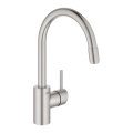 GROHE CONCETTO bateria kuchenna stojąca z wyciąganą wylewką stal nierdzewna 