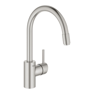 GROHE CONCETTO bateria kuchenna stojąca z wyciąganą wylewką stal nierdzewna 