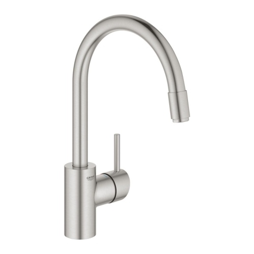 GROHE CONCETTO bateria kuchenna stojąca z wyciąganą wylewką stal nierdzewna 