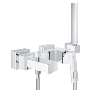 GROHE EUROCUBE bateria wannowo- prysznicowa ścienna chrom 