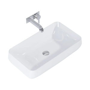 ELITA AGNES umywalka nablatowa prostokątna 72 x 41 cm biała