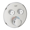 GROHE GROHTHERM SMARTCONTROL bateria wannowo- prysznicowa podtynkowa z termostatem stal nierdzewna 