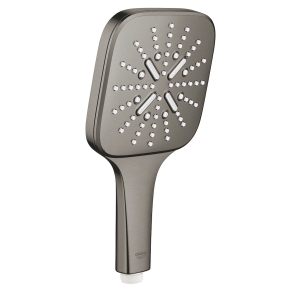 GROHE RAINSHOWER SMARTACTIVE 130 CUBE słuchawka prysznicowa 3- funkcyjna brushed hard graphite 