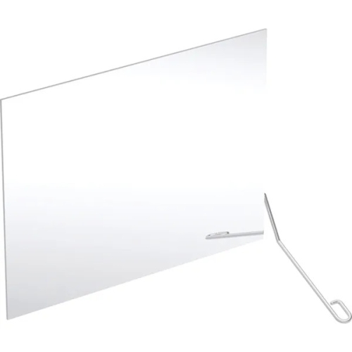 KOŁO LEHNEN EVOLUTION lustro uchylne prostokątne wiszące 60 x 45 cm stal nierdzewna 