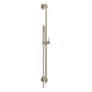 KLUDI NOVA FONTE zestaw prysznicowy ścienny nikiel szczotkowany 