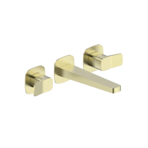 KFA MALAGA bateria umywalkowa podtynkowa brushed light gold