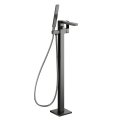 KFA LOGON bateria wannowo- prysznicowa wolnostojąca gun metal grey