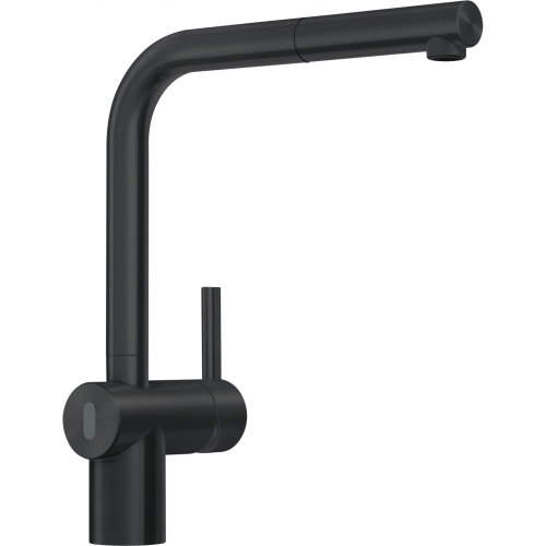 FRANKE ATLAS NEO SENSOR bateria kuchenna stojąca z wyciąganą wylewką czarna stal szlachetna