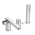 INVENA GLAMOUR bateria wannoro-natryskowa nawannowa chrom