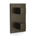 TRES MONT BLANC THERM-BOX bateria wannowo-prysznicowa termostatyczna podtynkowa czarny brąz 