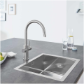 GROHE Blue Home Duo bateria kuchenna stojąca z systemem filtracji i chłodzenia wody chrom