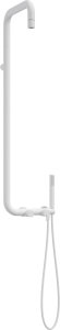 DEANTE Zestaw SILIA BIANCO Deszczownicabaterią prysznicową kolor biały
