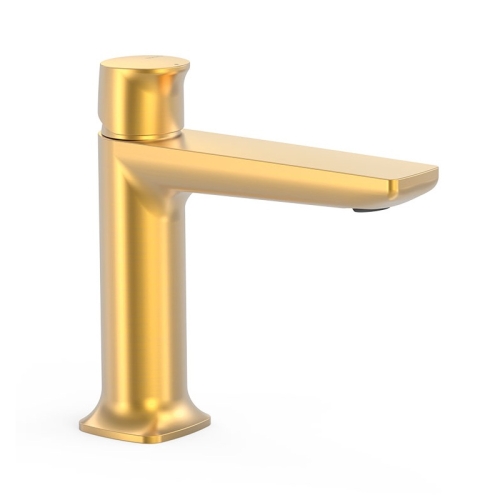 TRES LOFT bateria umywalkowa stojąca złoto matowe 24k