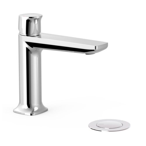 TRES LOFT bateria umywalkowa stojąca z korkiem chrom