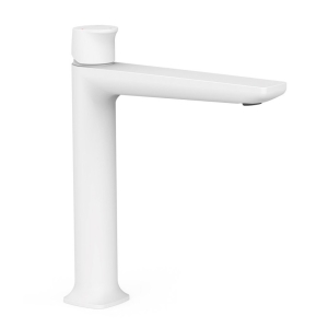 TRES LOFT bateria umywalkowa stojąca biały mat