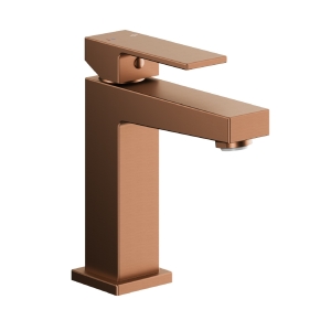 KFA LOGON bateria umywalkowa stojąca z korkiem klik-klak miedź szczotkowana