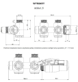 VARIO TERM INTEGRA DUO zestaw termostatyczny prawy czarny