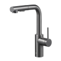 KFA DUERO BASIC bateria kuchenna stojąca z wyciąganą wylewką gun metal grey