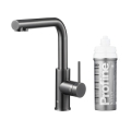 KFA DUERO PURE BASIC bateria kuchenna stojąca z filtrem PROFINE SILVER S gun metal grey