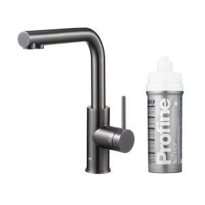 KFA DUERO PURE BASIC bateria kuchenna stojąca z filtrem PROFINE SILVER S gun metal grey