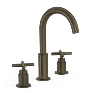 TRES MONT BLANC bateria umywalkowa stojąca czarny brąz