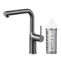 KFA DUERO PURE MOVE pull-out bateria kuchenna stojąca z filtrem PROFINE SILVER S gun metal grey