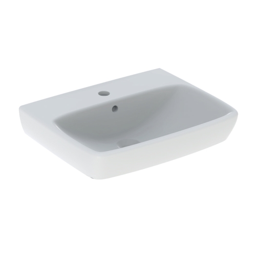 GEBERIT SELNOVA SQUARE umywalka prostokątna nablatowa 55x44 cm biała