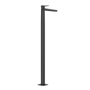 KFA MALAGA bateria umywalkowa wolnostojąca czarny mat