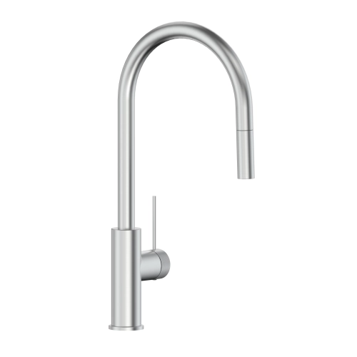 KFA MOZA 316L bateria kuchenna stojąca z wyciąganą wylewką stal nierdzewna 