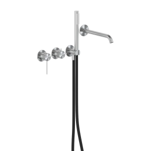 KFA MOZA 316L bateria wannowo-prysznicowa podtynkowa stal nierdzewna