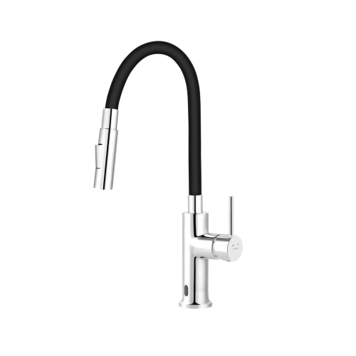 FERRO DISTANZA bateria kuchenna elektroniczna 2 rodzaje strumienia chrom/ czarna