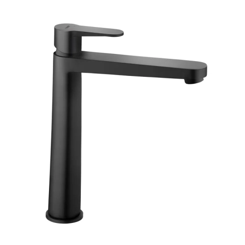 FERRO NOSTRIS bateria umywalkowa stojąca z korkiem klik klak czarna