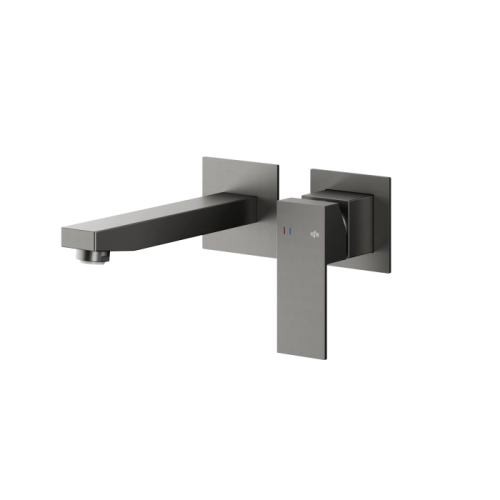 KFA LOGON bateria umywalkowa podtynkowa gun metal grey 