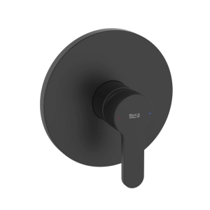 ROCA L20 bateria natryskowa podtynkowa czarny mat