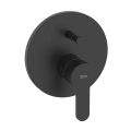 ROCA L20 bateria wannowo-natryskowa podtynkowa czarny mat