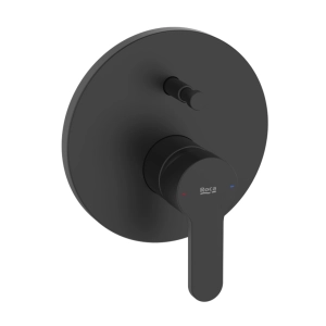 ROCA L20 bateria wannowo-natryskowa podtynkowa czarny mat