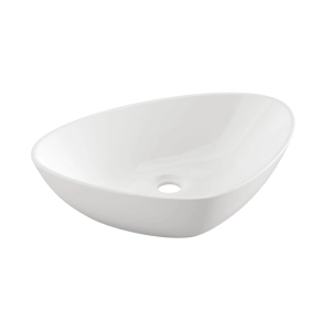 INVENA TRIGONO umywalka nablatowa 50 cm biała