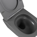 INVENA TAVRO miska WC wisząca z deską wolnoopadająca szara