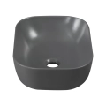 INVENA VITORIA umywalka nablatowa 45,5 cm szara