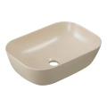 INVENA VITORIA umywalka nablatowa 45,5 cm cappuccino
